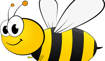 cartoon bee buzz words buzzwords